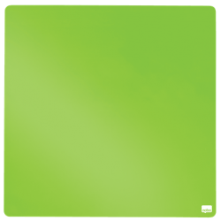 Tabla NOBO patrata, plastic, 36x36 cm, magnetica, include marker si magneti, verde