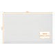Tabla NOBO Impression Pro Widescreen 85", sticla,190x100cm,magnetica,colturi rotunjite+accesorii,alb
