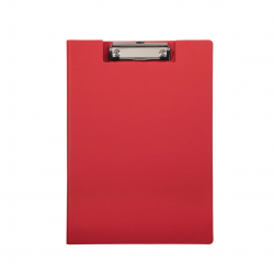 Clipboard dublu A4, din carton dur, MAUL Balance - rosu