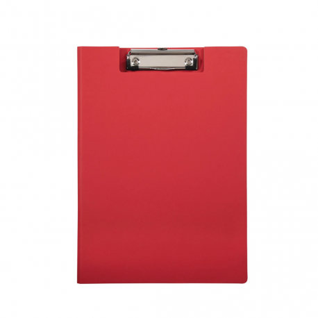 Clipboard dublu A4, din carton dur, MAUL Balance - rosu