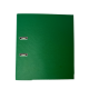 Biblioraft A4, plastifiat PVC/paper, margine metalica, 50 mm, Optima Budget - verde
