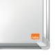 Tabla NOBO Premium Plus, otel lacuit, 120x90 cm, magnetica, include marker si tavita, alb