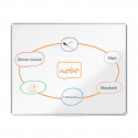 Tabla NOBO Premium Plus, otel lacuit, 150x120 cm, magnetica, include marker si tavita, alb