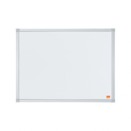 Tabla NOBO Essentials, otel lacuit, 60x45 cm, magnetica, include tavita, alb