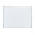 Tabla NOBO Essentials, otel lacuit, 120x90 cm, magnetica, include tavita, alb