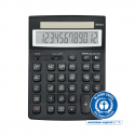 Calculator de birou Maul ECO950, 12 digits, realizat din plastic reciclat, incarcare solara- negru