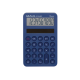 Calculator de buzunar Maul ECO MD1, 10 digits, realizat din plastic reciclat, incarcare solara-bleu