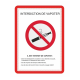 Buzunar magnetic pentru documente A4, cu rama color, 2 buc/set, DJOIS - rama rosie