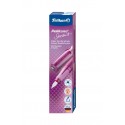 STILOU PELIKANO STARDUST, PENITA L, GRIP ERGONOMIC, PENTRU STANGACI, 1 PATRON MARE ALBASTRU INCLUS, IN CUTIE CARTON