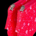 PENAR OXFORD 2 ZIP FLORAL, TIP ETUI DUBLU, 2 FERMOARE, CULOARE ROZ INCHIS