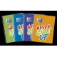 CAIET OXFORD NEVER GIVE UP, A5, 80 FILE, HARTIE OPTIK 90G/MP, COPERTA SOFT TOUCH, SPIRA DUBLA, DIVERSE CULORI, PATRATELE