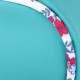 PENAR OXFORD FLORAL PASTEL, TIP ETUI ROTUND, CULOARE TURCOAZ