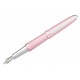 STILOU AERO ANTIQUE ROSE, PENITA F DIN OTEL INOXIDABIL, CORP STRIAT DIN ALUMINIU, ROZ, ACCESORII DIN ALUMINIU, IN CUTIE CADOU
