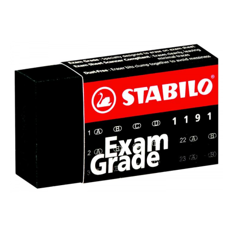 Radiera Stabilo Exam Grade 1191, 40 x 22 x 11 mm