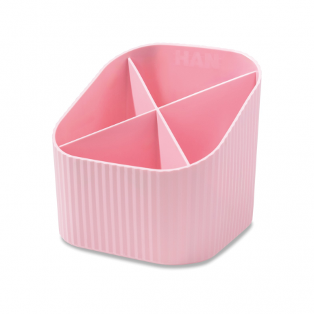 Suport pentru instrumente de scris HAN Re-Loop, PP reciclat - roz pastel