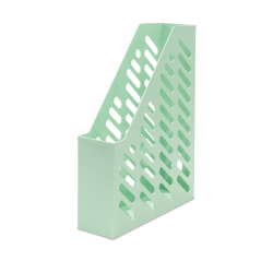 Suport vertical plastic pentru cataloage HAN Klassik - verde pastel