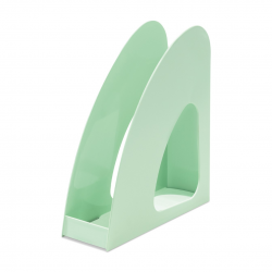 Suport vertical plastic pentru cataloage HAN Re-Loop, PP reciclat - verde pastel