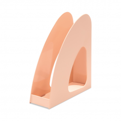 Suport vertical plastic pentru cataloage HAN Re-Loop, PP reciclat -orange pastel