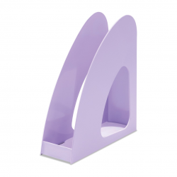 Suport vertical plastic pentru cataloage HAN Re-Loop, PP reciclat - violet pastel