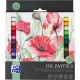 CREIOANE CERATE OXFORD OIL PASTELS, SET 24 CULORI, COLECTIA ARTISTIC