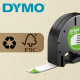 Banda Dymo ( 12mm x 4 mm ), text: negru/ fond: alb (91221)