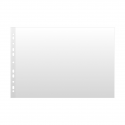 Folie protectie pentru documente A3 landscape, 120 microni, 25 folii/set, Donau - transparent