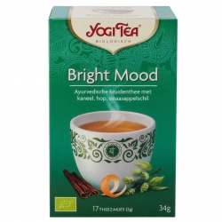Ceai bio Buna Dispozitie, 17 pliculete a 34 g Yogi Tea