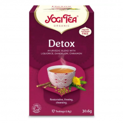 Ceai bio Detoxifiant, 17 pliculete a 30.6g Yogi Tea