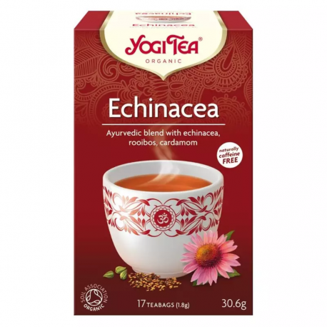 Ceai bio Echinaceea, 17 pliculete a 30.6 Yogi Tea