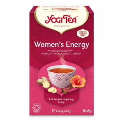 Ceai bio Energie pentru Femei, 17 pliculete a 30.6g Yogi Tea