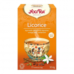Ceai bio Lemn Dulce, 17 pliculete a30.6g Yogi Tea