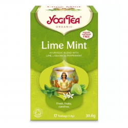 Ceai bio Lamaie si Menta,17 pliculete a 30.6g Yogi Tea
