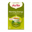 Ceai bio Morning Energy, 17 pliculete a 2,1g, 35,7g Yogi Tea