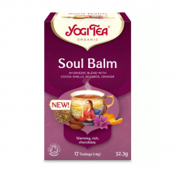 Ceai bio Soul Balm 17 pliculete a 1,9 g (32,3 g) Yogi Tea