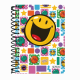 CAIET A6 200F SPIRALA PATRATELE SMILEY WORLD HAPPY