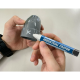 Creion industrial rezistent la apa si raze UV, Artline - alb