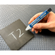 Creion industrial rezistent la apa si raze UV, Artline - alb