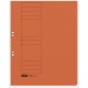 DOSAR CU CAPSE ELBA SMART EYELET A4 1/1, CARTON MANILA 250G/MP, CULOARE PORTOCALIU