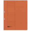 DOSAR CU CAPSE ELBA SMART EYELET A4 1/2, CARTON MANILA 250G/MP, CULOARE PORTOCALIU