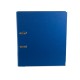 Biblioraft A4, plastifiat PP/paper, margine metalica, 75 mm, Optima Classic - albastru