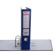 Biblioraft A4, plastifiat PP/paper, margine metalica, 75 mm, Optima Classic - bleumarin