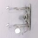 Biblioraft A4, plastifiat PP/paper, margine metalica, 75 mm, Optima Classic - portocaliu