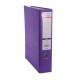Biblioraft A4, plastifiat PP/paper, margine metalica, 75 mm, Optima Classic - violet