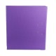 Biblioraft A4, plastifiat PP/paper, margine metalica, 75 mm, Optima Classic - violet