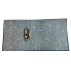 Biblioraft A4, margine metalica, 75mm, Optima Economy - marmorat