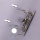 Biblioraft A4, margine metalica, 75mm, Optima Economy - marmorat