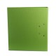 Biblioraft A4, plastifiat PP/PP, margine metalica, 75 mm, Optima Premium - verde deschis
