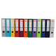 Biblioraft A4, plastifiat PP/PP, margine metalica, 75 mm, Optima Premium - visiniu