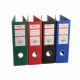 Biblioraft A5, plastifiat PP/PP, 75 mm, Optima Premium - albastru