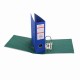 Biblioraft A5, plastifiat PP/PP, 75 mm, Optima Premium - albastru